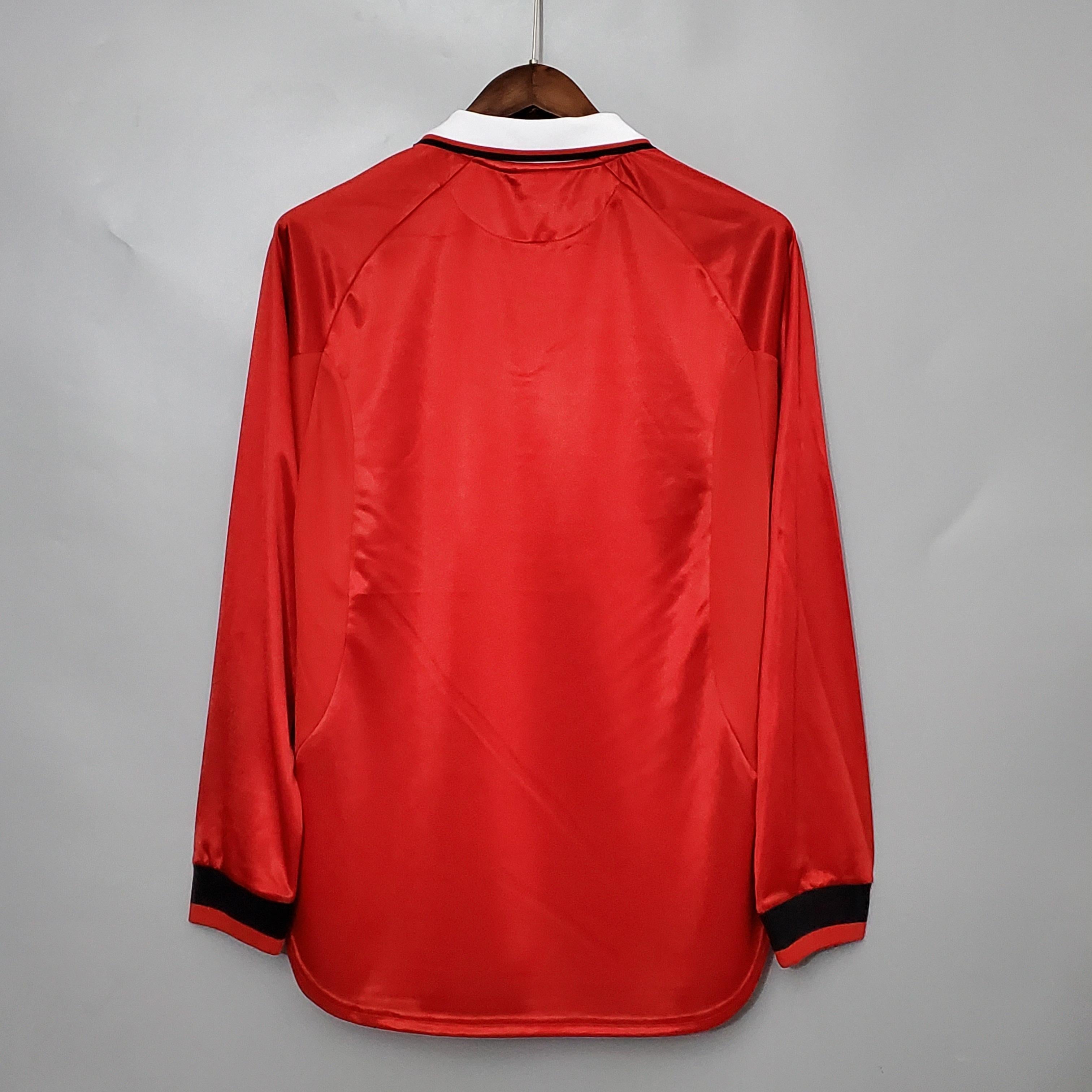 Manchester United Retro Jersey home 1999/00 - Long Sleeve