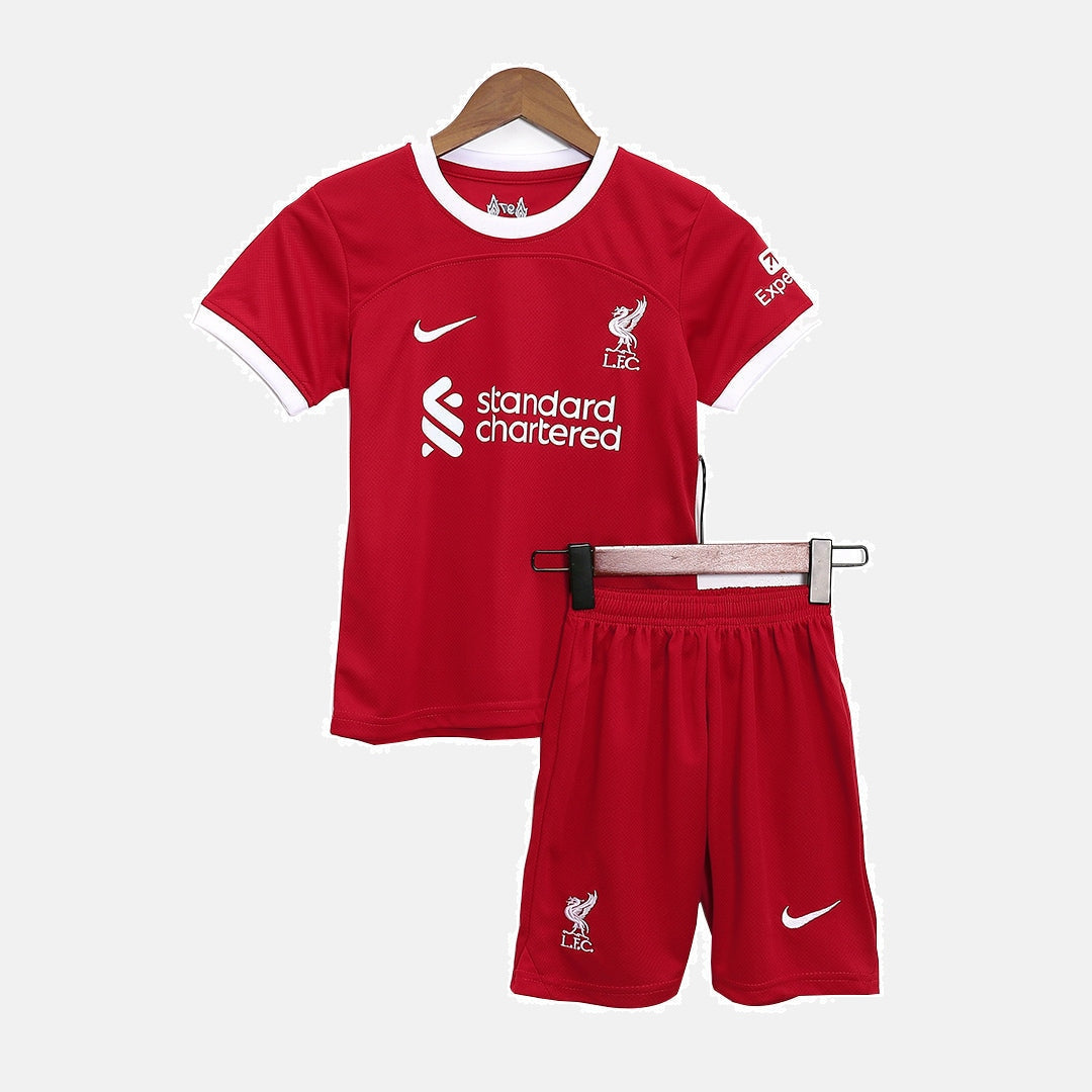 Kids Liverpool Home Kit 2023/2024