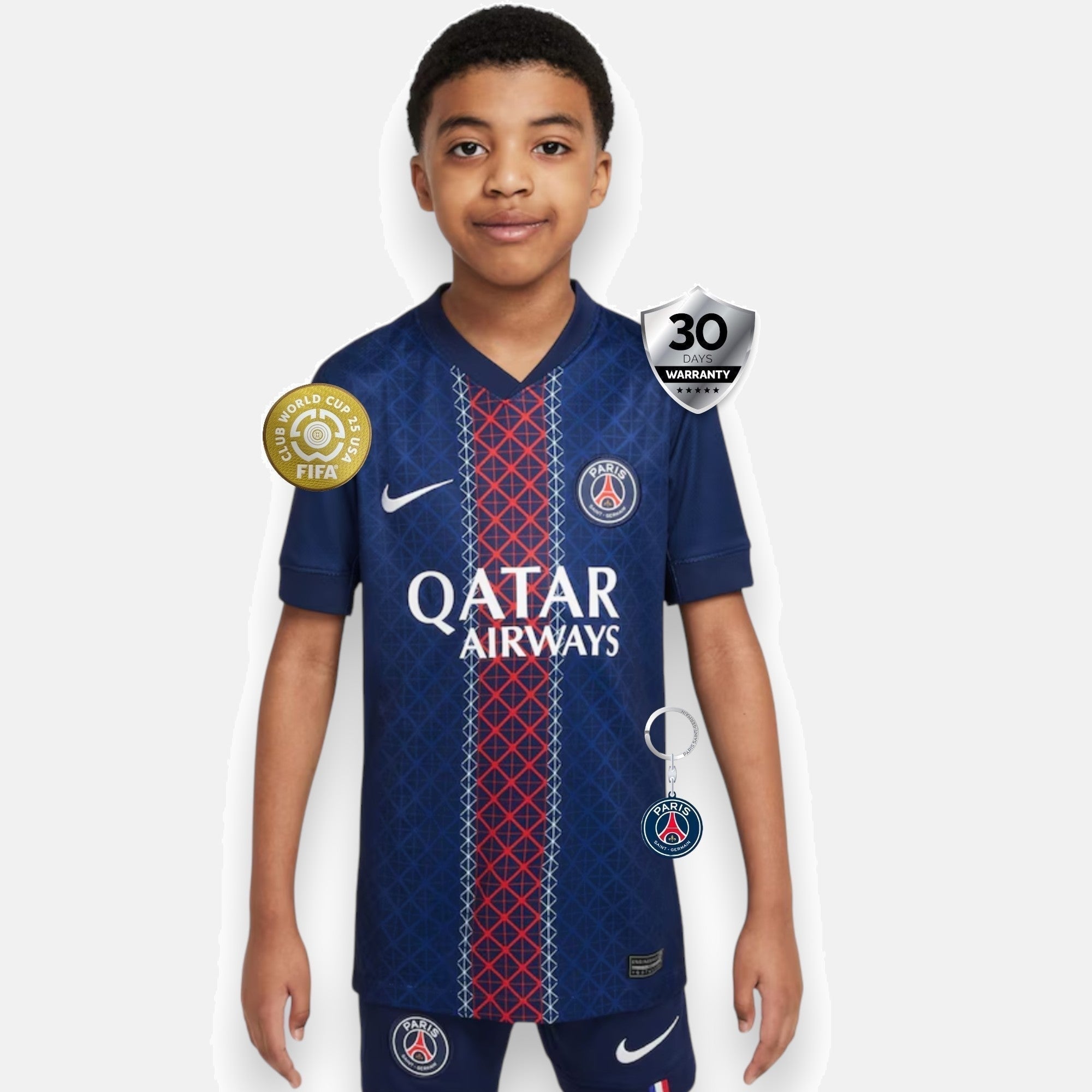 Kids Paris Saint Germain Home Kit 2025/26