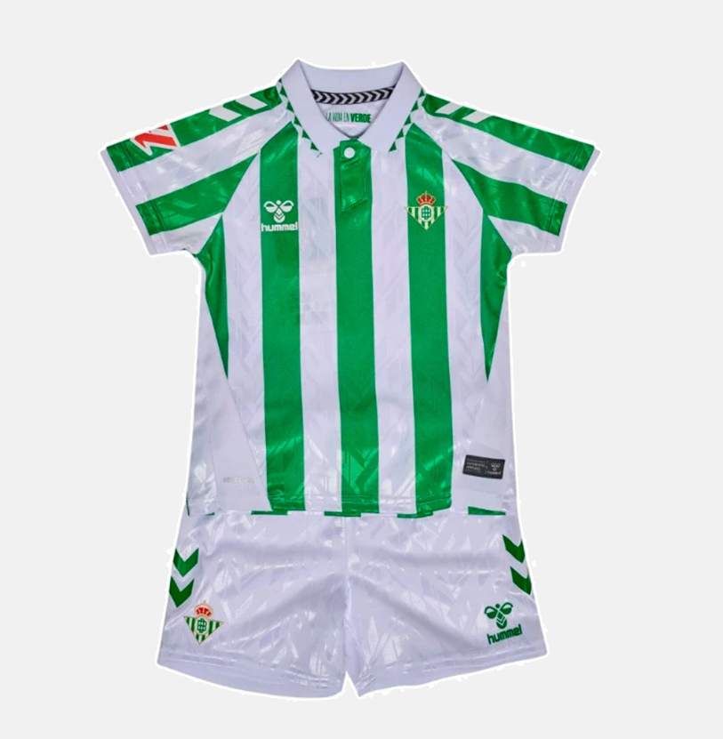 Kids Real Betis Home Kit 2024/2025