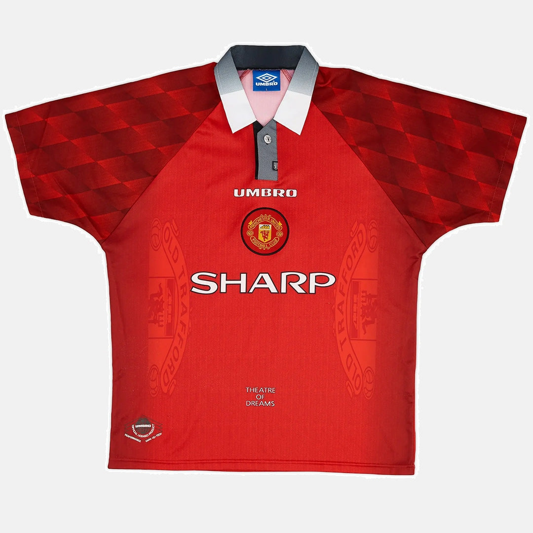 SCHOLES #18 Manchester United Retro Jersey Home 1996/97