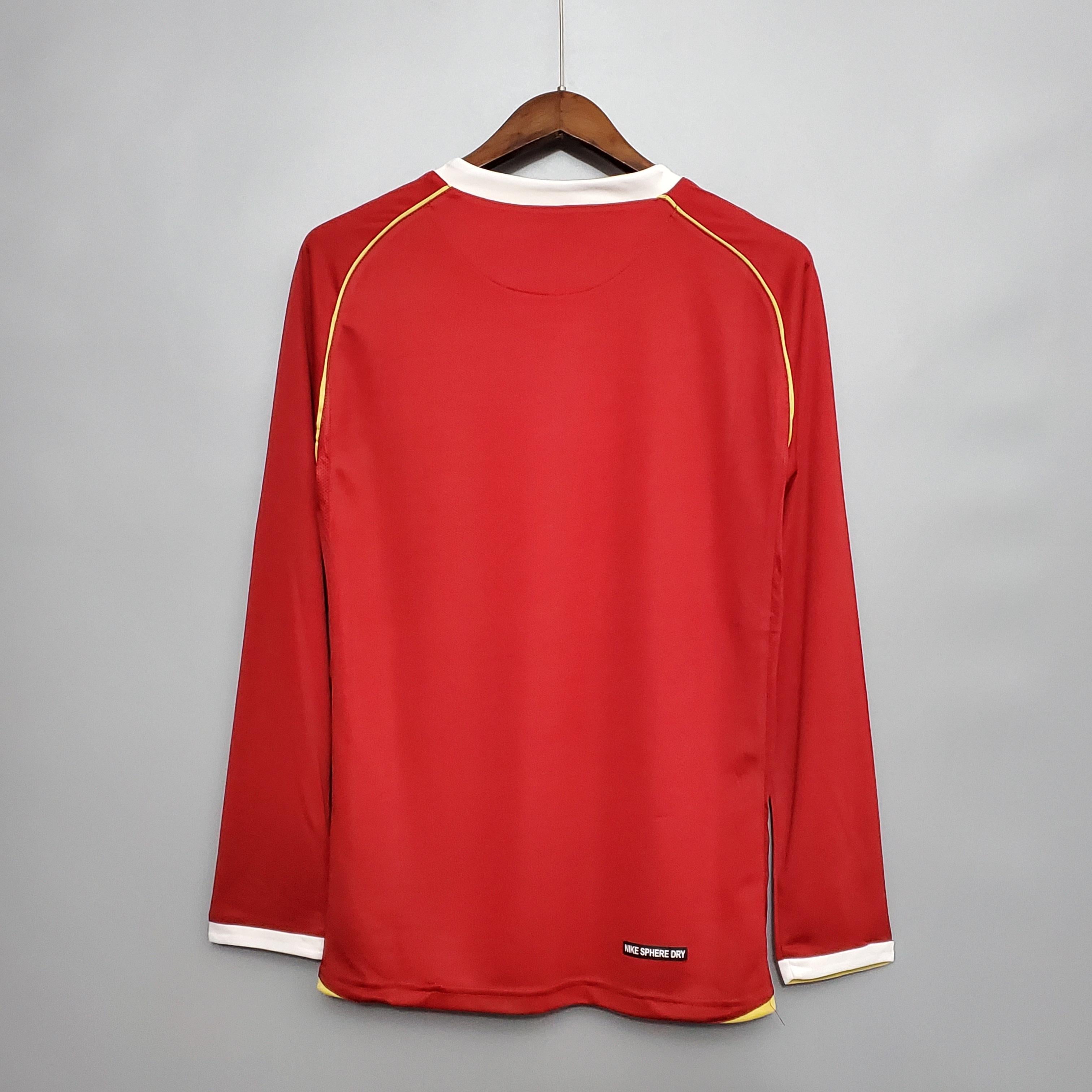 Manchester United Retro Jersey home 2006/07 - Long Sleeve