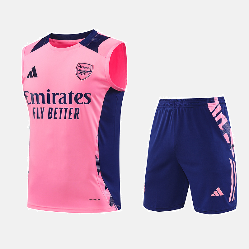 Arsenal Kit Training Jersey + Shorts - No Sleeve