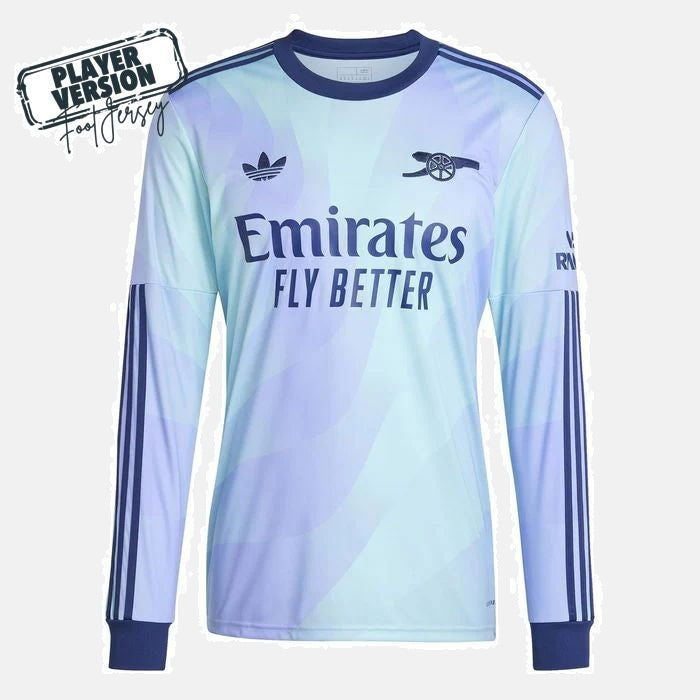 Arsenal Player Third Jersey 2024/2025 Long Sleeve