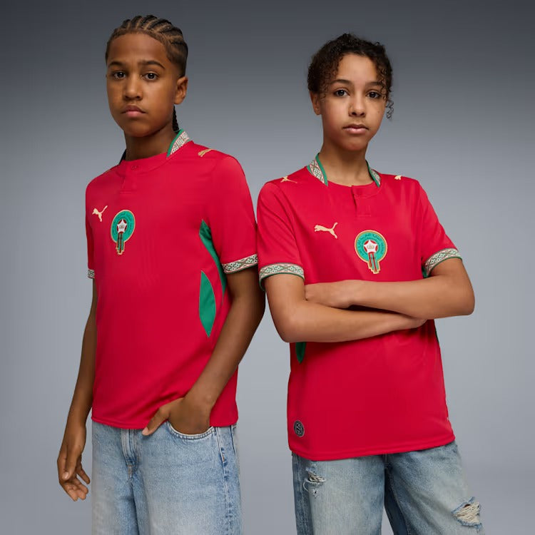 Morocco World Cup 2026 Home Kids Kit