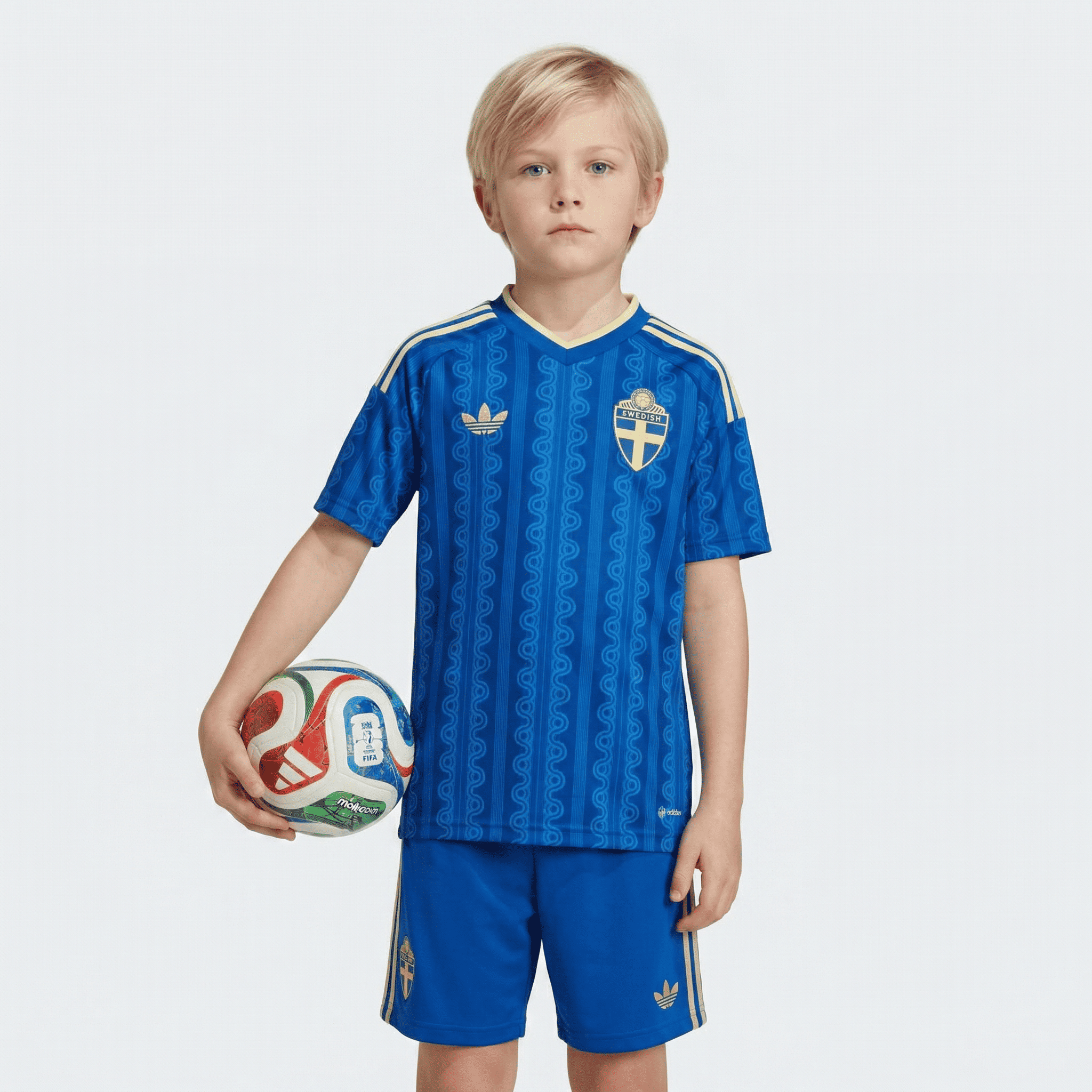 Kit Kids Sweden World Cup 2026 Away
