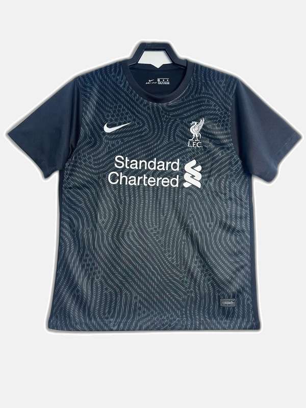 Liverpool 20/21 Goalkeeper Black Jersey - Retro Version