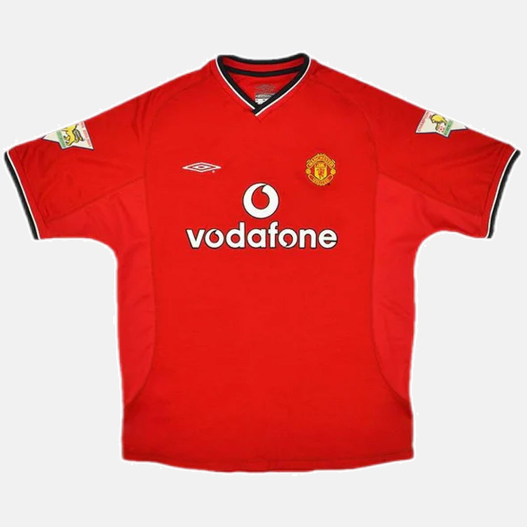 V.NISTELROOY #10 Manchester United Retro Jersey Home 2000/01